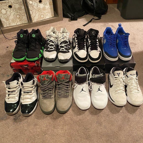 Jordan’s, kyries, Kobe’s, Air Force 1s - Picture 1 of 13